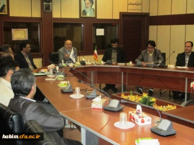 تشکیل نخستین جلسه اداری کارکنان پردیس با حضور دکتر صالحی