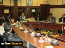 اولین جلسه اداری به سرپرستی جناب دکتر صالحی