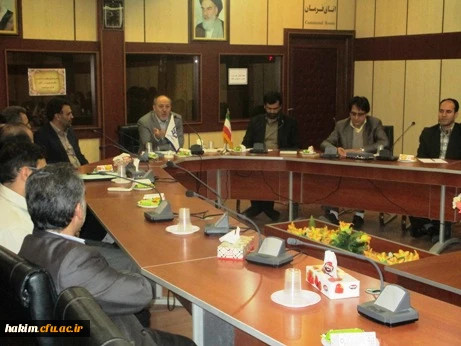 اولین جلسه اداری به سرپرستی جناب دکتر صالحی