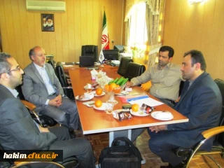 بازدید مدیرکل فرهنگی دانشگاه از پردیس حکیم فردوسی