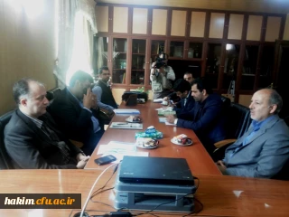 برگزاری جلسه با فرماندار شهرستان فردیس