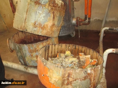 انجام تعمیرات اساسی در موتور خانه سیستم گرمایشی پردیس