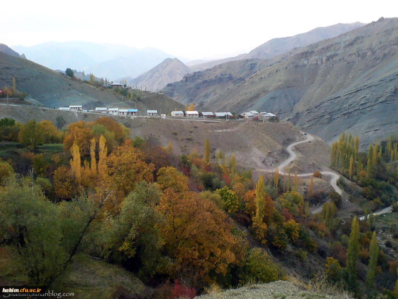 استان البرز در پاییز (کرج - چالوس)