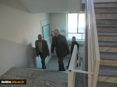 انعکاس بازدید دکتر تاجیک اسماعیلی از طرحهای عمرانی متعدد پردیس حکیم فردوسی در سایت دانشگاه