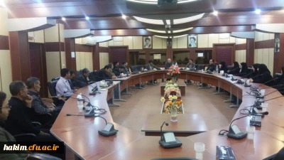 نشست صمیمانه همکاران اداری و آموزشی پردیس حکیم فردوسی