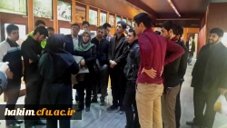 بازدید دانشجو معلمان پردیس حکیم فردوسی از موزه علوم زمین 4