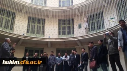 بازدید دانشجومعلمان پردیس حکیم فردوسی از موزه عبرت 4
