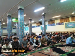 حضور معاون اداری و مالی در جمع دانشجومعلمان پردیس 3