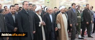 در آستانه ی ایام الله دهه ی فجر انجام شد:

تجدید میثاق با آرمانهای بنیانگذار کبیر انقلاب اسلامی