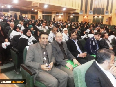 شرکت مسوولین و دانشجویان پردیس در کنگره شهدای دانشجویی استان البرز