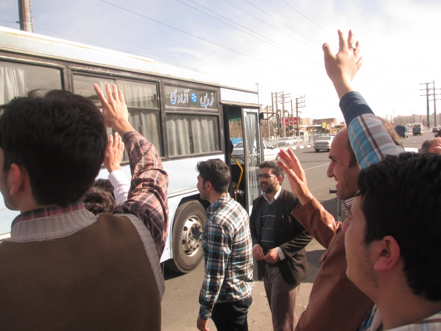 اعزام دانشجومعلمان پردیس به مناطق عملیاتی جنوب