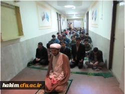 برگزاری نمازجماعت مغرب و عشاء در سالن خوابگاه ها 3