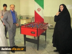 بازدید مدیرکل تربیت بدنی دانشگاه فرهنگیان از پردیس حکیم فردوسی 3