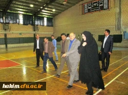 بازدید مدیرکل تربیت بدنی دانشگاه فرهنگیان از پردیس حکیم فردوسی 4