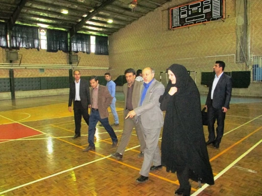 بازدید مدیرکل تربیت بدنی دانشگاه فرهنگیان از پردیس حکیم فردوسی 4