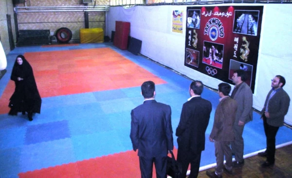 بازدید مدیرکل تربیت بدنی دانشگاه فرهنگیان از پردیس حکیم فردوسی 5