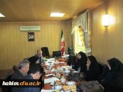 برگزاری جلسه  شورای فرهنگی استان در پردیس حکیم فردوسی 2