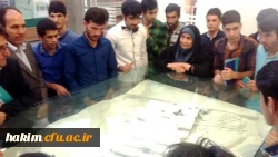 بازدید دانشجومعلمان پردیس از کتابخانه ملی 3