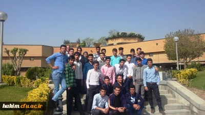 بازدید دانشجومعلمان پردیس از کتابخانه ملی