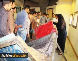 دومین بازدید دانشجومعلمان پردیس از کتابخانه ملی 10