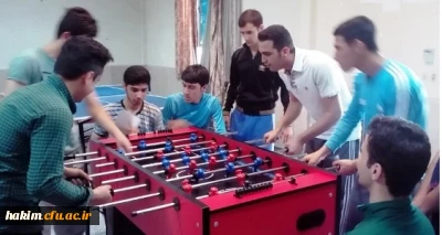 به مناسبت هفته خوابگاه :

یک دوره مسابقات فوتبالدستی برگزار گردید.