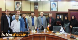 مراسم تودیع و معارفه  سرپرست معاونت آموزشی، فرهنگی و  پژوهشی پردیس حکیم فردوسی البرز 4