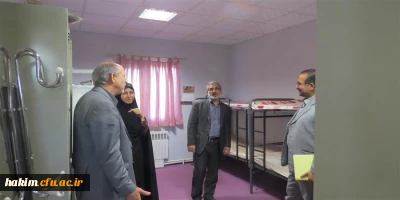 بازدید استاندار البرز و هیأت همراه از پردیس امیرکبیر