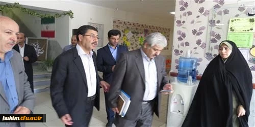 بازدید دکتر الهیار ترکمن ریاست محترم آموزش و پرورش عمومی و فنی و حرفه ای سازمان مدیریت برنامه ریزی کشور از پردیس امیر کبیر 2