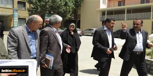 بازدید دکتر الهیار ترکمن ریاست محترم آموزش و پرورش عمومی و فنی و حرفه ای سازمان مدیریت برنامه ریزی کشور از پردیس امیر کبیر 5