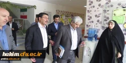 بازدید دکتر الهیار ترکمن ریاست محترم آموزش و پرورش عمومی و فنی و حرفه ای سازمان مدیریت و برنامه ریزی کشور از پردیس
 2