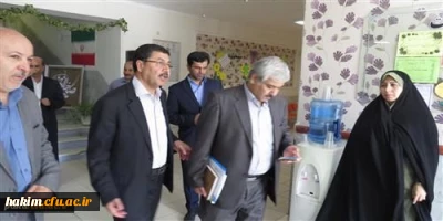 بازدید دکتر الهیار ترکمن ریاست محترم آموزش و پرورش عمومی و فنی و حرفه ای سازمان مدیریت و برنامه ریزی کشور از پردیس