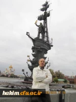 یادمان پتر کبیر در حاشیه رود مسکو