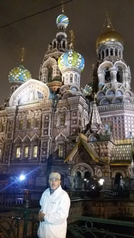 یکی از کلیسهای معروف سن پترزبورگ