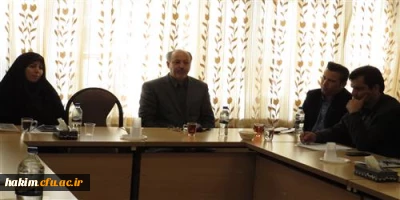 جلسه تودیع و معارفه معاونین آموزشی و معرفی مسئول ارزیابی عملکرد و تضمین کیفیت پردیس امیرکبیرالبرز