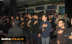 برگزاری مراسم عزاداری ماه محرم در خوابگاه پردیس
 2