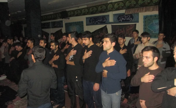 برگزاری مراسم عزاداری ماه محرم در خوابگاه پردیس
 2