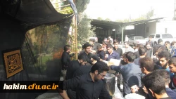 برگزاری مراسم عزاداری اساتید،کارکنان و دانشجویان پردیس فردوسی 2