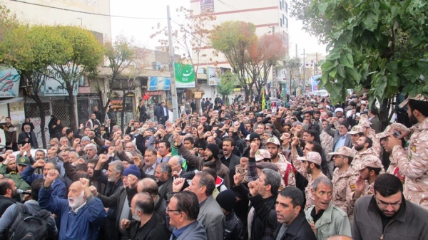 حضور دانشجویان و کارکنان پردیس در مراسم تشییع پیکر مطهر مدافع حرم
 2