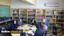 برگزاری جلسه کتاب خوان در کتابخانه پردیس
 3