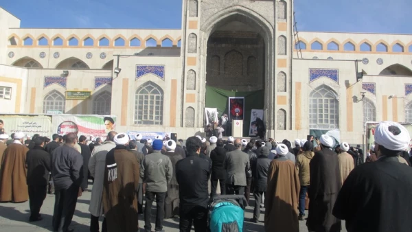 تجمع اعتراض آمیزمردمی در محکوم کردن جنایات ال سعود 3