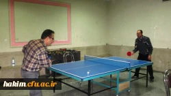 برگزاری مسابقات تنیس  در پردیس 2