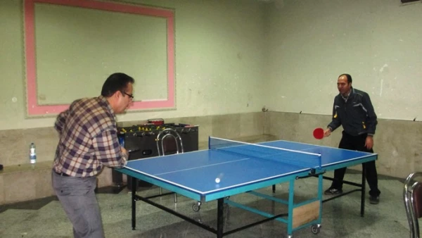 برگزاری مسابقات تنیس  در پردیس 2