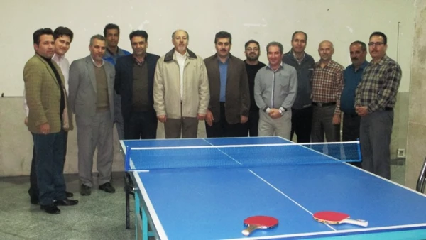 برگزاری مسابقات تنیس  در پردیس 3