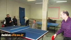 برگزاری مسابقات تنیس  در پردیس 4