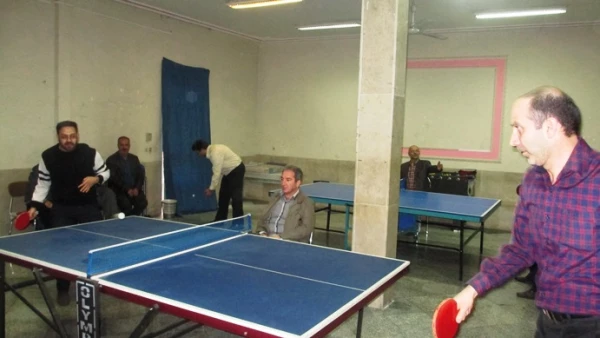 برگزاری مسابقات تنیس  در پردیس 4