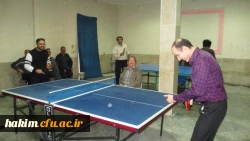 برگزاری مسابقات تنیس  در پردیس 5