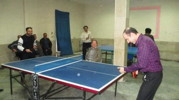 برگزاری مسابقات تنیس  در پردیس 5