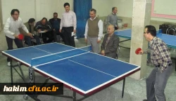 برگزاری مسابقات تنیس  در پردیس 6