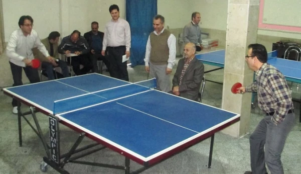 برگزاری مسابقات تنیس  در پردیس 6