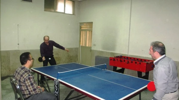 برگزاری مسابقات تنیس  در پردیس 7